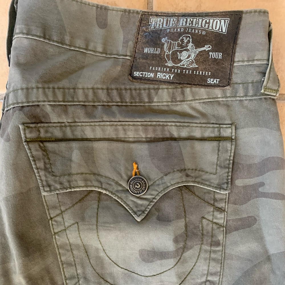 True Religion fatigue jeans